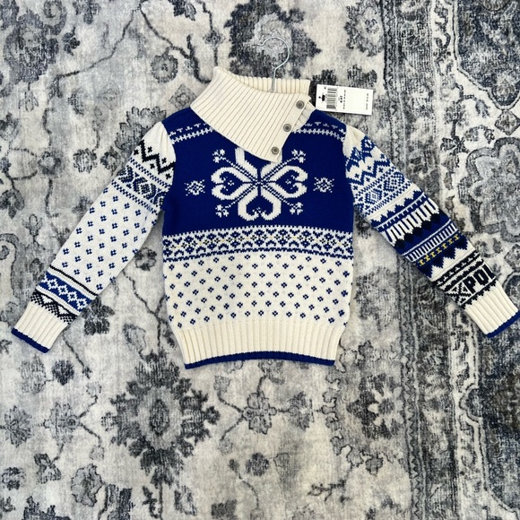 Polo Ralph Lauren Other - Polo by Ralph Lauren Little Girl's Fair Isle Wool Blend Sweater